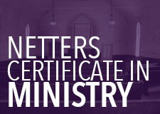 Certificate in Foundations for Ministry
