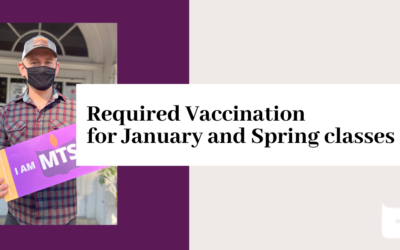 Required Vaccination for Registration for January and Spring classes