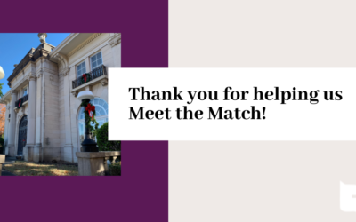 Thank you for helping us Meet the Match!